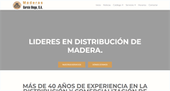 Desktop Screenshot of maderasgarciadiego.com